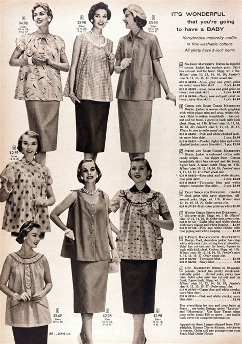 1950s maternity fashion brands