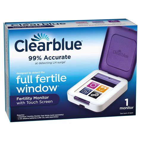 Clearblue Fertility Monitor Advanced kijelzője, amely a termékenységi állapotot mutatja