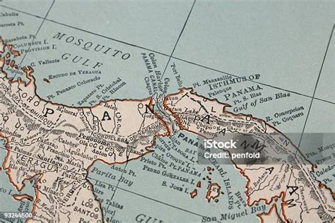 Panama csatorna térképe