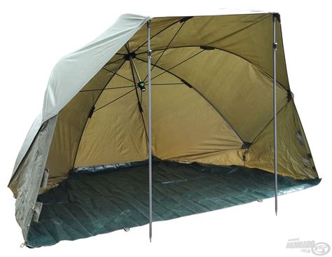 Expedition Shelter horgász félsátor felállítva
