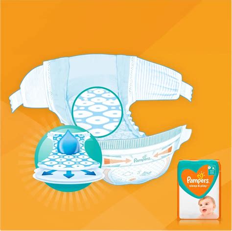 Pampers Sleep & Play pelenka felépítése