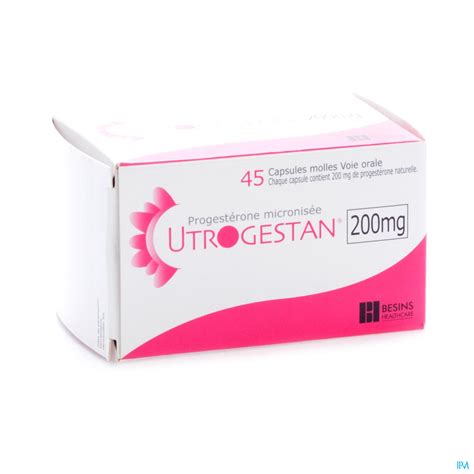 Utrogestan csomagolása és hatóanyaga