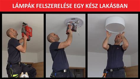 Mennyezeti rögzítők felszerelése a baldachin sínekhez