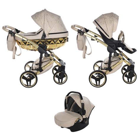 JUNAMA Diamond Fluo 3in1 babakocsi babahordozóval