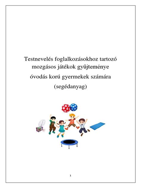 Zenei nevelés és ölbeli játékok