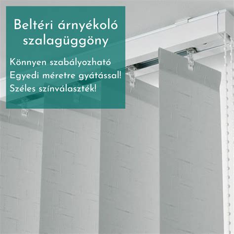 Szalagfüggöny előnyei infografika