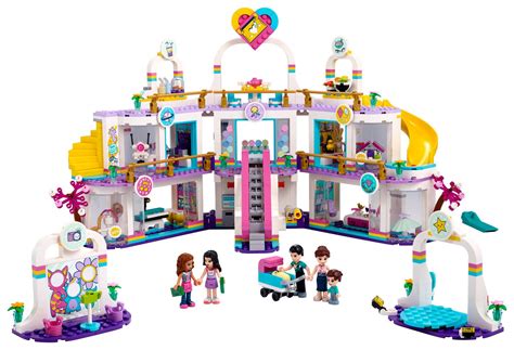 Heartlake City látképe LEGO Friends stílusban