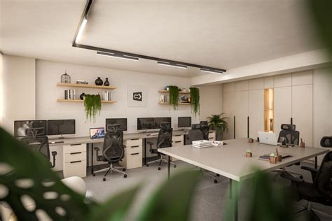 Modern irodai munkaállomás