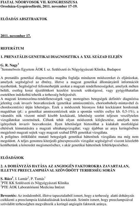 A prenatális diagnosztika folyamatábrája