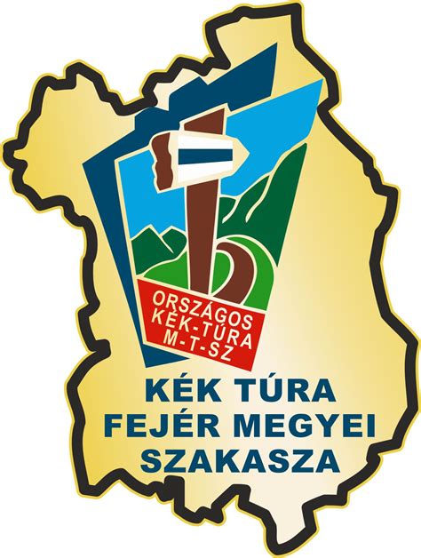 A Fejér Megye Kéktúrázója jelvény