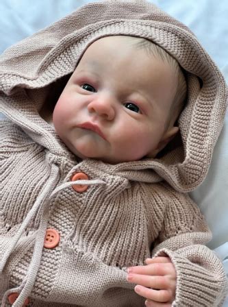 Reborn baba részletgazdag kidolgozása