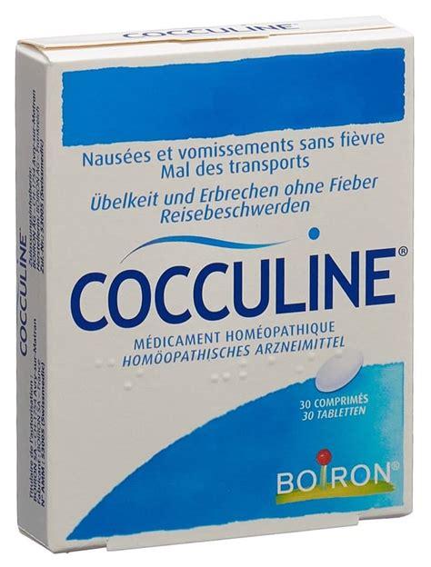 A Cocculine tabletta összetevői