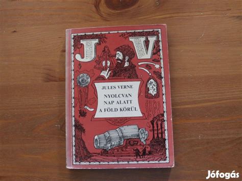 Jules Verne és a Nyolcvan nap alatt a Föld körül borítója
