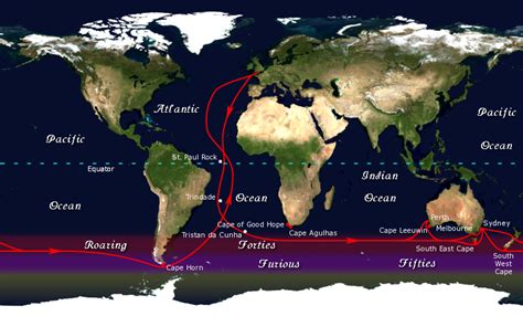 Phileas Fogg útvonala a Föld körül