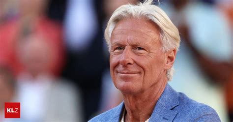 Björn Borg teniszpályán akció közben