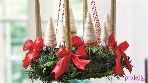 Függő adventi koszorú ötletek