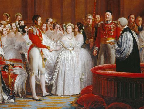Viktória királynő és Albert herceg családi portréja
