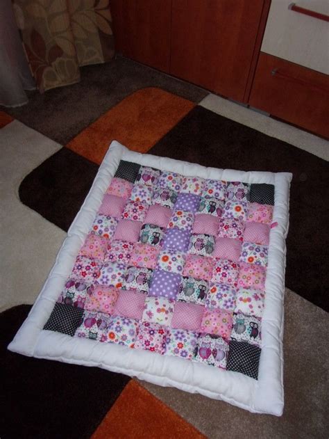 Patchwork babatakaró állatfigurákkal