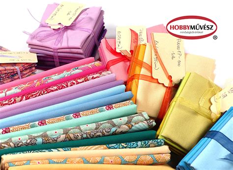Varrógép és patchwork anyagok