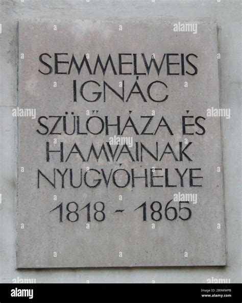 Semmelweis Ignác emléktáblája a bécsi közkórházban