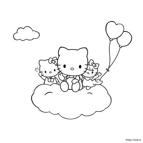 Hello Kitty utazóágy összeállítva és összecsukva