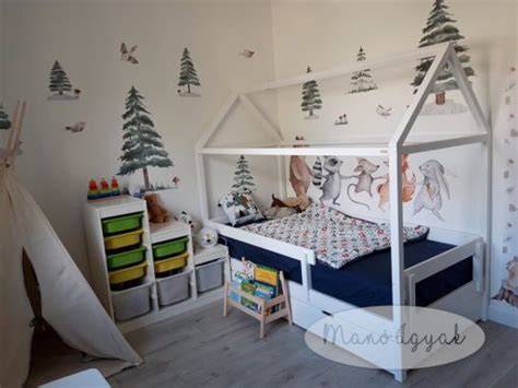 Montessori házikó ágyikó