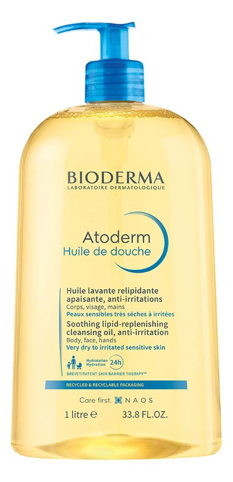 Bioderma Atoderm Huile de Douche tusoló olaj 1 literes kiszerelés