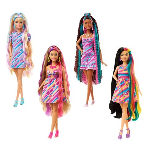 Barbie baba hajápolás előtte-utána