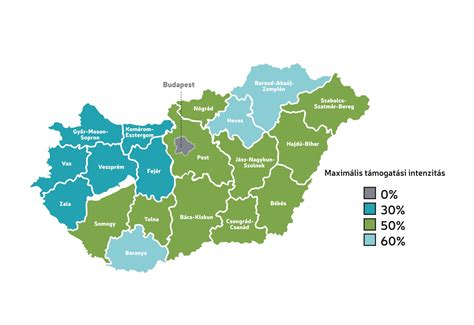 Támogatási térkép Magyarországon a családok számára