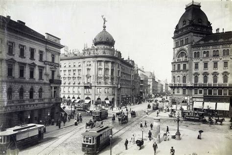 Budapesti utcakép a második világháború után