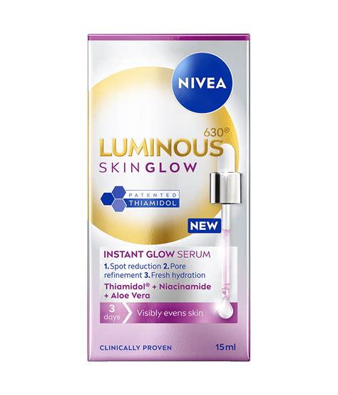 NIVEA Luminous630 termékek