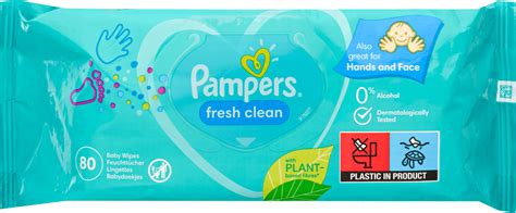 Pampers törlőkendő csomagolása