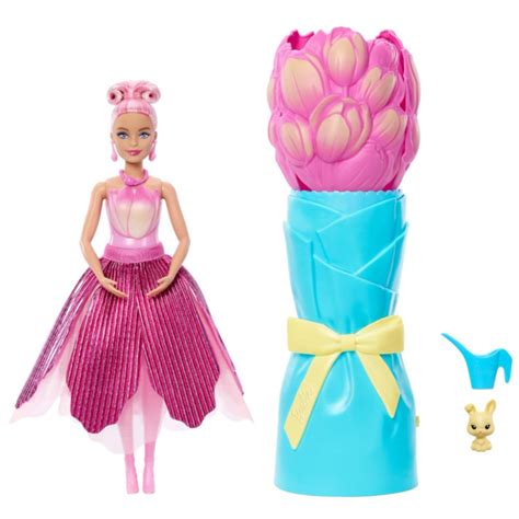 Barbie Virágvarázs baba kibontása