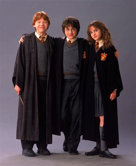 Hermione Granger, Ron Weasley és Harry Potter színpadi alakítói