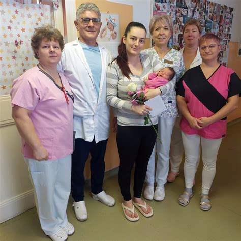 A 500. baba köszöntése az Orosházi Kórházban