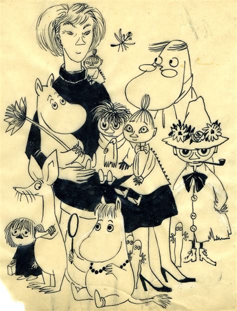 Tove Jansson portréja