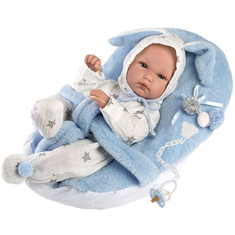 Llorens Bimba baba kék hordozóval