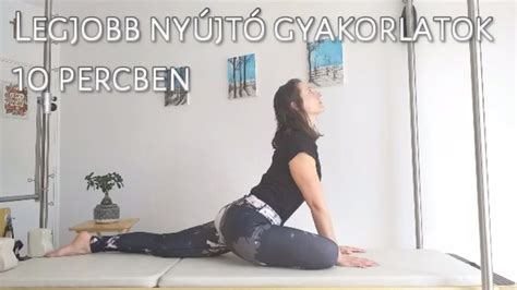 Kismama nyújtó gyakorlatok