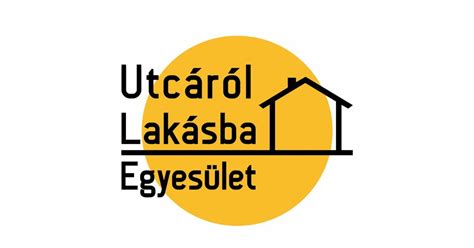 Utcáról Lakásba Egyesület logója