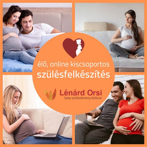 Naptár a szülésfelkészítő tanfolyam időpontjaival