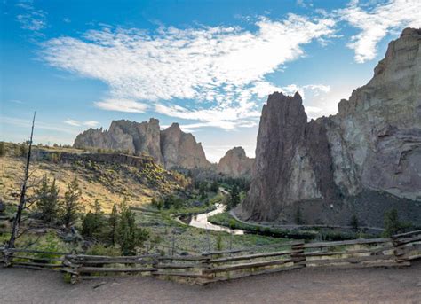 Smith Rock park Oregonban