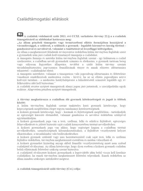 Tájékozódás a családtámogatási lehetőségekről