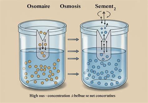 Ozmózis jelenség semimpermeábilis membránon keresztül