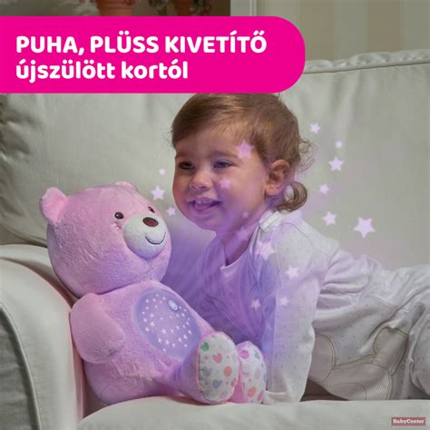 Zenélő maci projektor