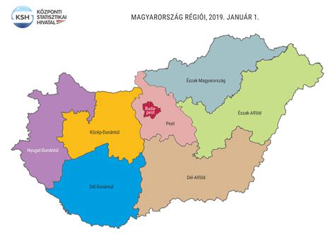 Magyarország bölcsődei férőhelyeinek alakulása régiók szerint