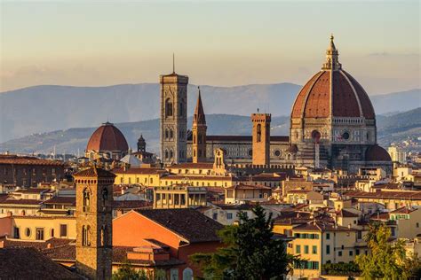 Firenze látképe a Dóm kupolájával