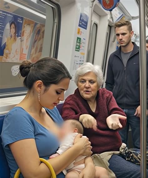 Anyuka eteti a babáját kanállal türelmesen