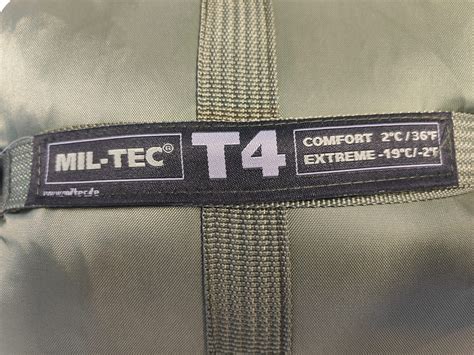 Mil-tec Tactical T4 hálózsák extrém hidegben