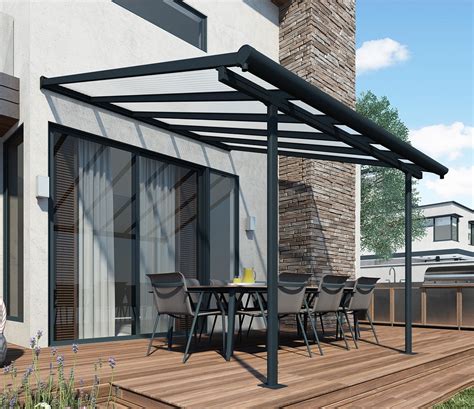 Elegancy pergola teraszra telepítve