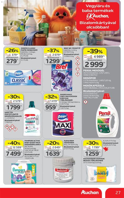 Auchan háztartási termékek